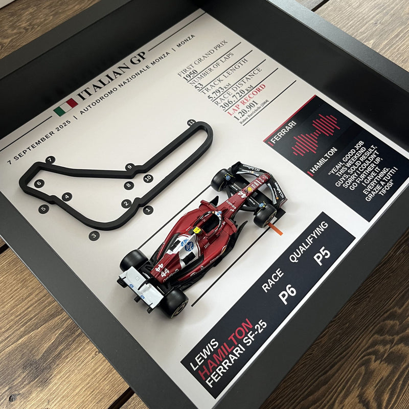 Lewis Hamilton Italian GP 2025 | Ferrari SF-25