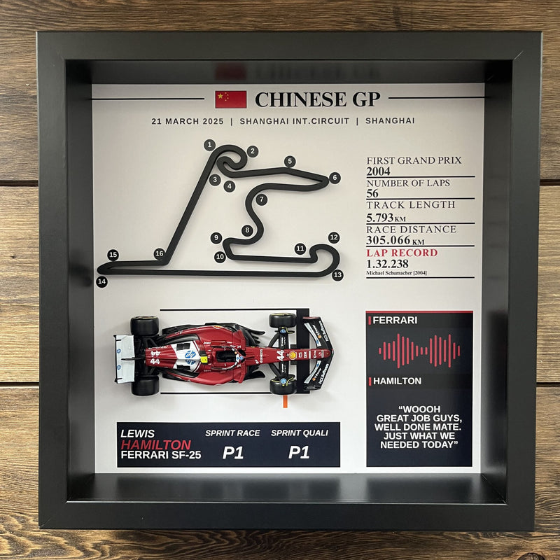 Lewis Hamilton Chinese GP Sprint 2025 | Ferrari SF-25