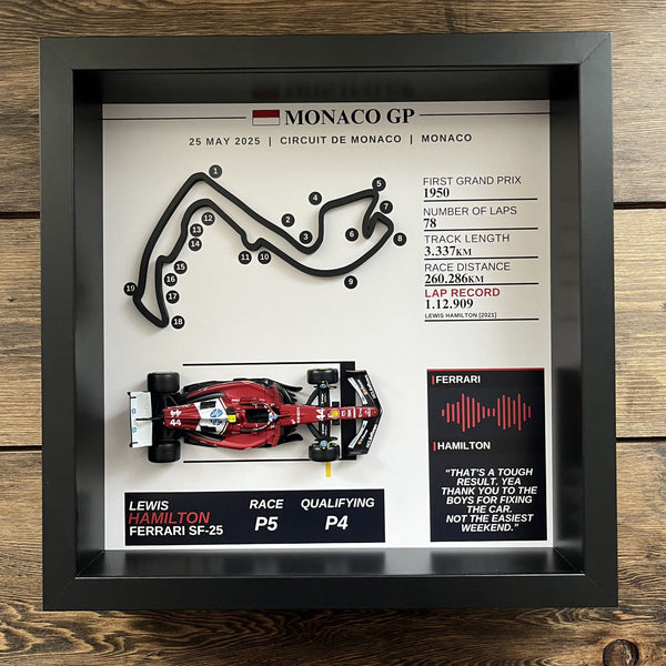 Lewis Hamilton Monaco GP 2025 | Ferrari SF-25