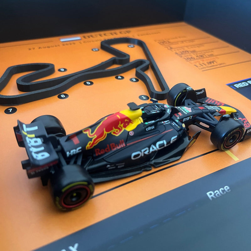 Max Verstappen Dutch GP Win — 3D Collector Frame