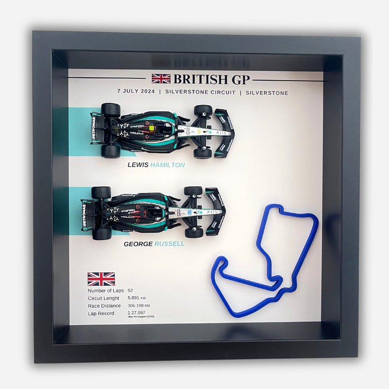 Mercedes-AMG Petronas - British GP 2024 3D Team Frame