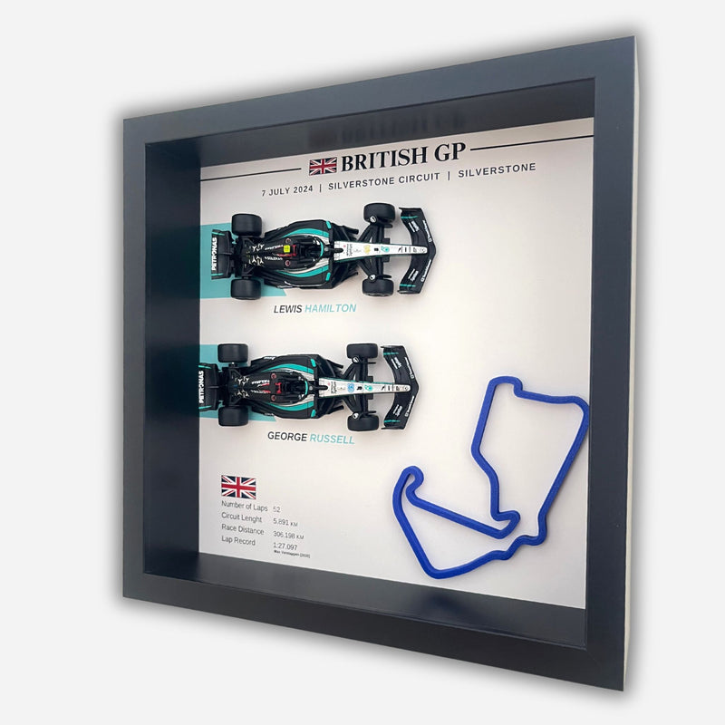 Mercedes-AMG Petronas - British GP 2024 3D Team Frame