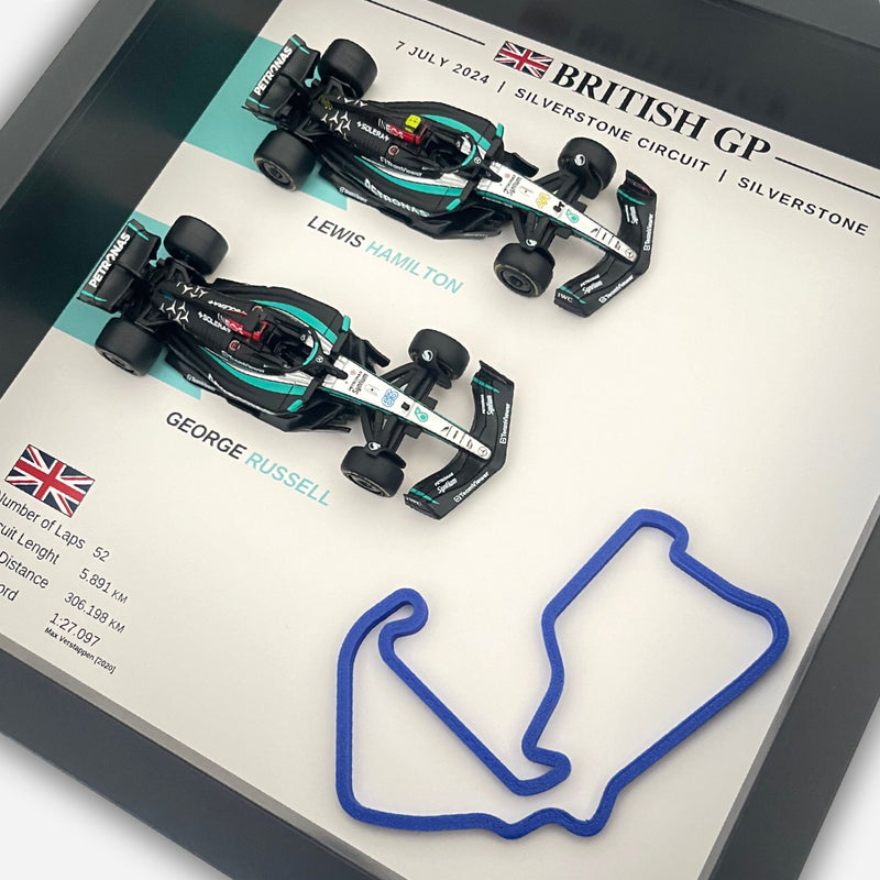 Mercedes-AMG Petronas - British GP 2024 3D Team Frame