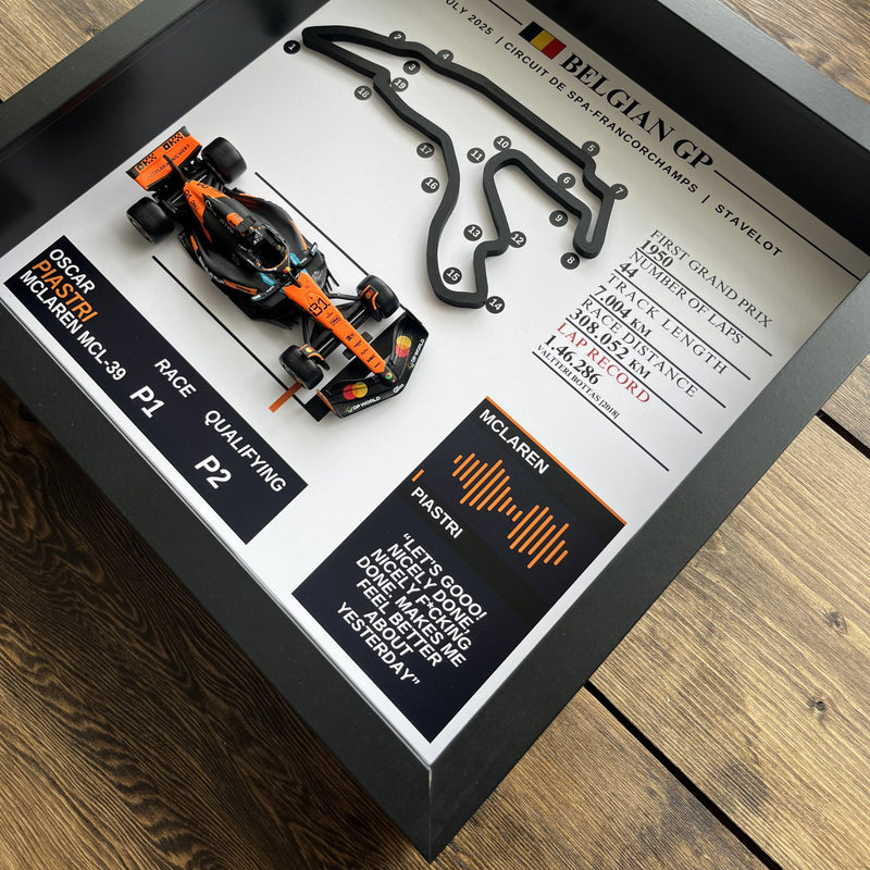 Oscar Piastri Belgian GP 2025 | McLaren MCL39