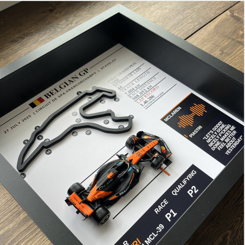 Oscar Piastri Belgian GP 2025 | McLaren MCL39
