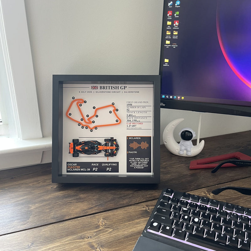 Oscar Piastri British GP 2025 | McLaren MCL39