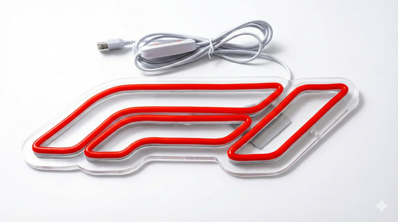 F1 Logo Neon LED Sign