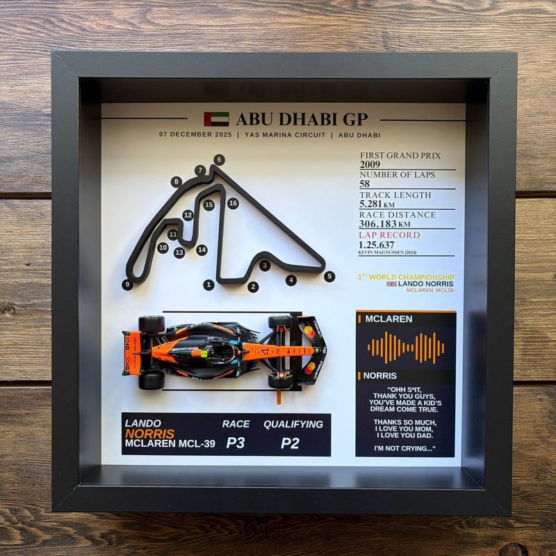 Lando Norris — Abu Dhabi 2025