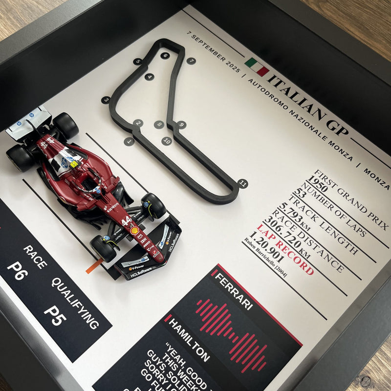 Lewis Hamilton Italian GP 2025 | Ferrari SF-25
