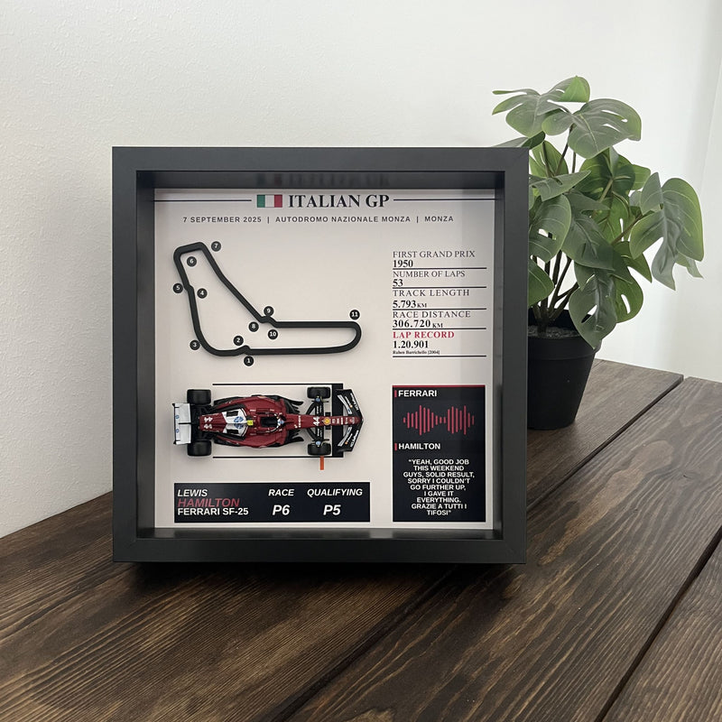 Lewis Hamilton Italian GP 2025 | Ferrari SF-25