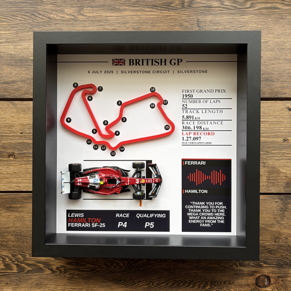 Lewis Hamilton British GP 2025 | Ferrari SF-25