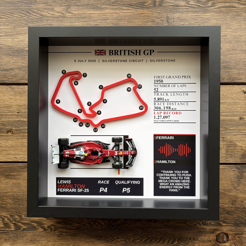 Lewis Hamilton British GP 2025 | Ferrari SF-25