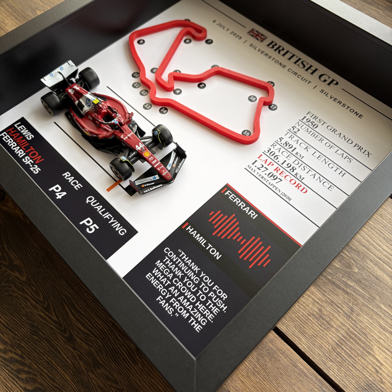 Lewis Hamilton British GP 2025 | Ferrari SF-25