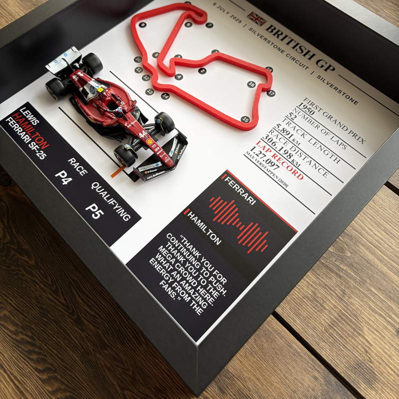 Lewis Hamilton British GP 2025 | Ferrari SF-25
