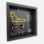Max Verstappen - Monza 2023 3D Track Art