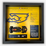 Max Verstappen - Miami GP 2023 3D Track Art
