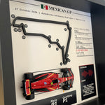 Carlos Sainz - Mexico City GP 2024 3D Track Art