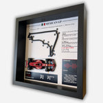 Carlos Sainz - Mexico City GP 2024 3D Track Art
