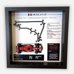 Carlos Sainz - Mexico City GP 2024 3D Track Art