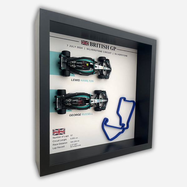 Mercedes-AMG Petronas - British GP 2024 3D Team Frame