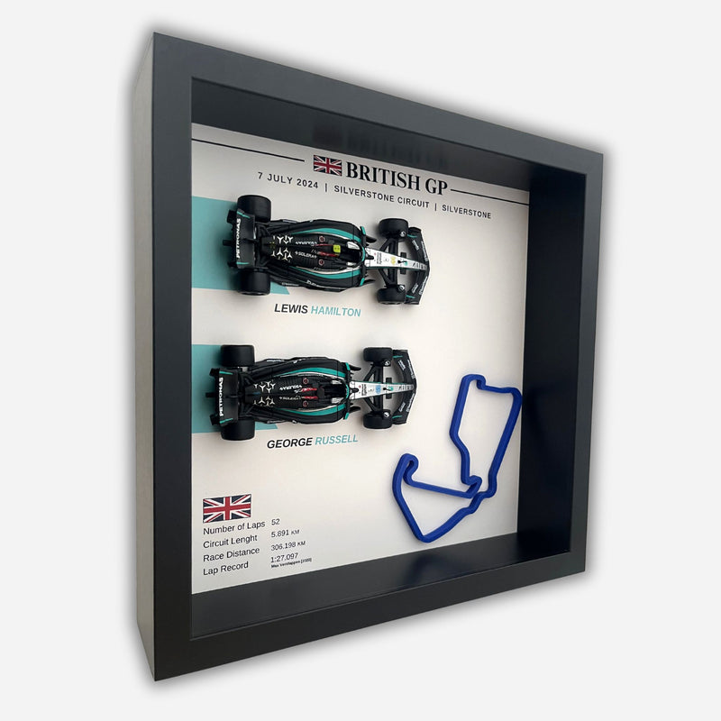 Mercedes-AMG Petronas - British GP 2024 3D Team Frame