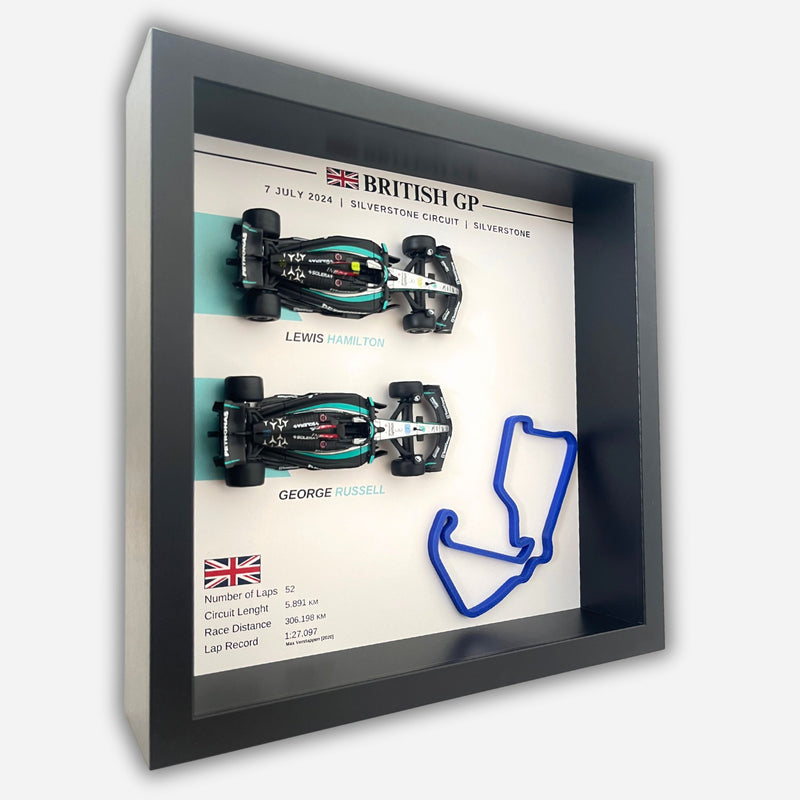Mercedes-AMG Petronas - British GP 2024 3D Team Frame
