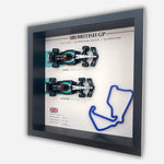 Mercedes-AMG Petronas - British GP 2024 3D Team Frame