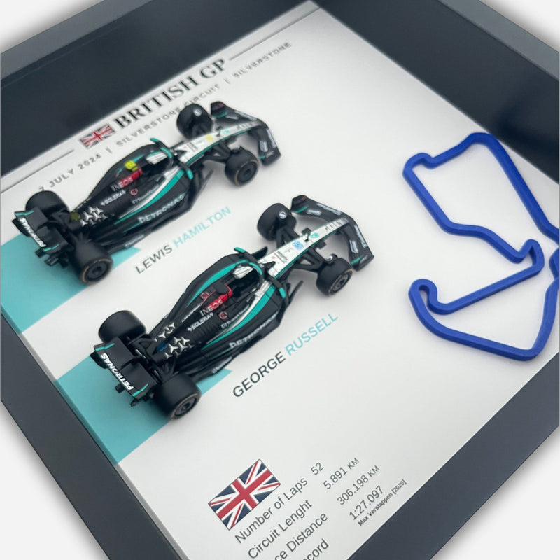Mercedes-AMG Petronas - British GP 2024 3D Team Frame