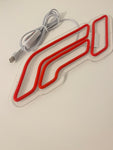 F1 Logo Neon LED Sign