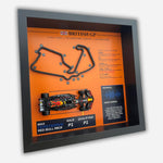 Max Verstappen - Silverstone 2023 3D Track Art